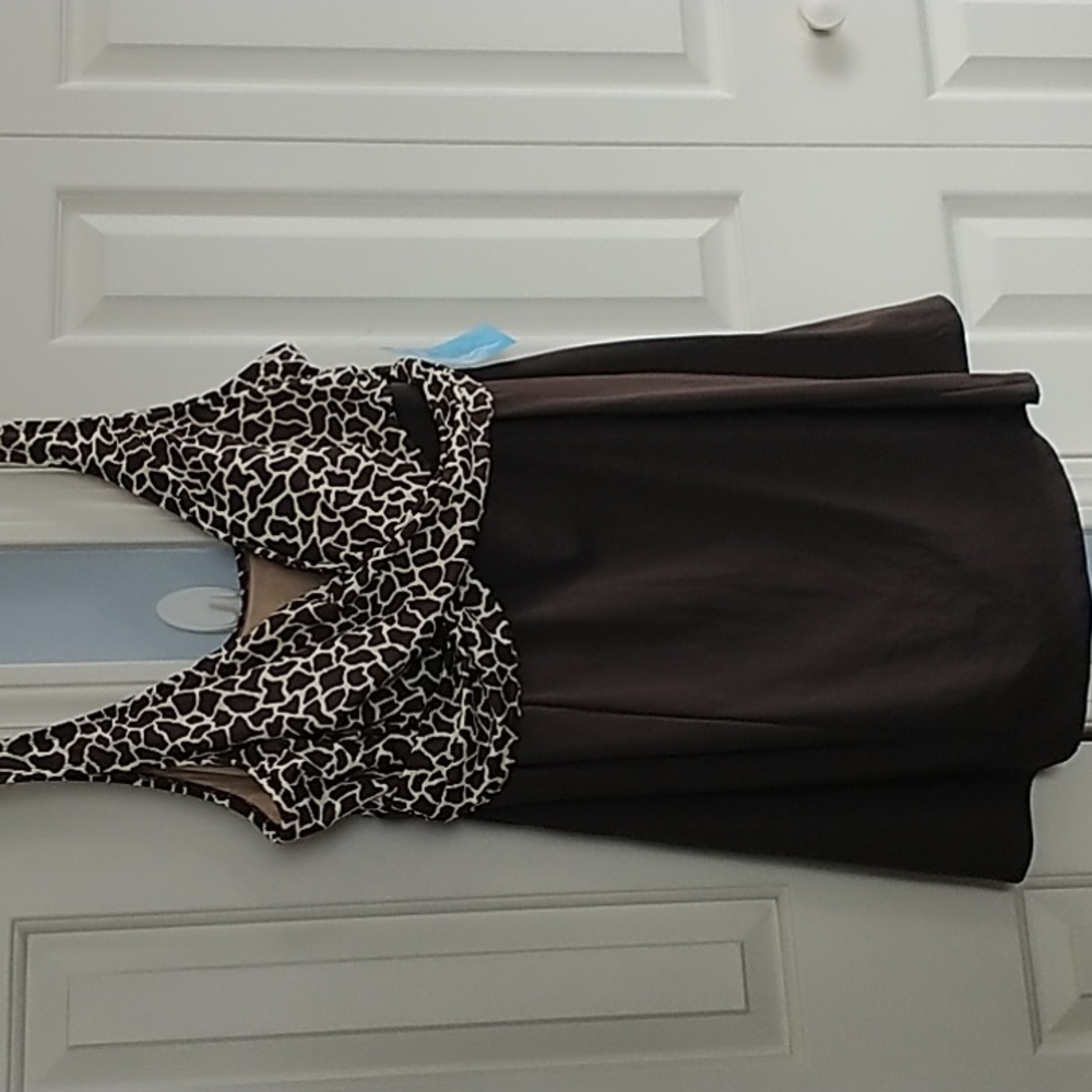 Contour One Piece Animal Print Bathing Suit 24W